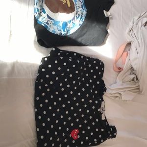 Bape shirt sz m cdgs sz L